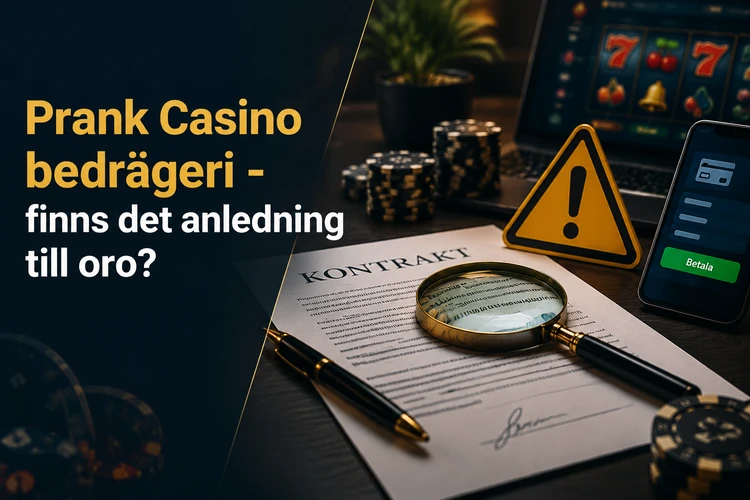 Prank Casino bedrägeri - finns det anledning till oro?