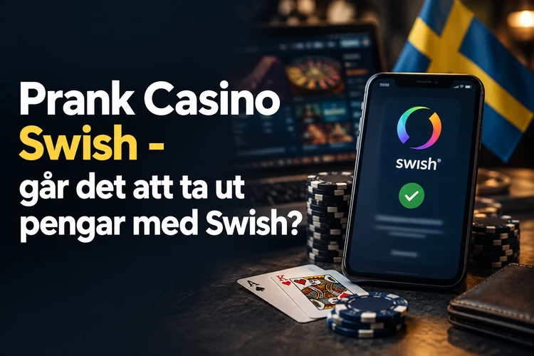 Prank Casino Swish - går det att ta ut pengar med Swish?